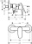 Смеситель для душа Hansgrohe Talis E 71760670 Черный матовый Смеситель для душа Hansgrohe Talis E 71760670 Черный матовый