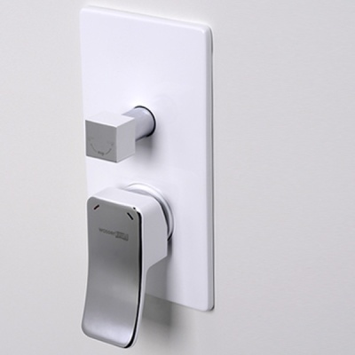 Смеситель для душа WasserKRAFT Aller 10641W Белый Смеситель для душа WasserKRAFT Aller 10641W Белый