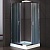 Душевой уголок Royal Bath HPD 120х120 RB1212 HPD-C-CH без поддона профиль Хром стекло рифленое