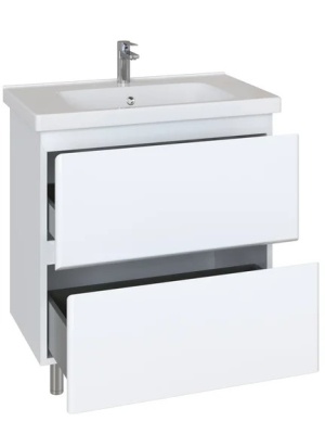 Комплект мебели для ванной San Star Arista 80 183.1-1.5.1.+640207+150.1-2.4.1. Белый