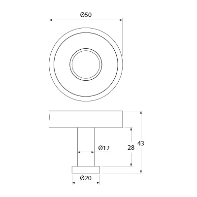 Крючок для полотенец Iddis Calipso CALSB10i41 Белый Хром
