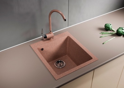 Кухонная мойка Mixline ML-GM14-307 525097 Терракот