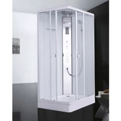 Душевая кабина Orans EW-115 R 110x80 с гидромассажем профиль Белый задние стенки Белые