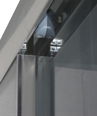 Душевой уголок Parly QZ71S 100х195 профиль Полированный алюминиевый стекло тонированное