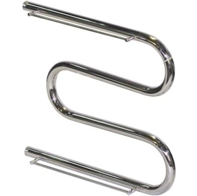 Водяной полотенцесушитель Ника Simple М1/СП 50x80 с полкой Хром