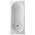 Квариловая ванна Villeroy&Boch Libra 180x80 Белый альпин