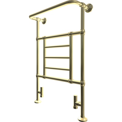 Полотенцесушитель водяной Bronze de Luxe Омега Люкс 800x500 Бронза