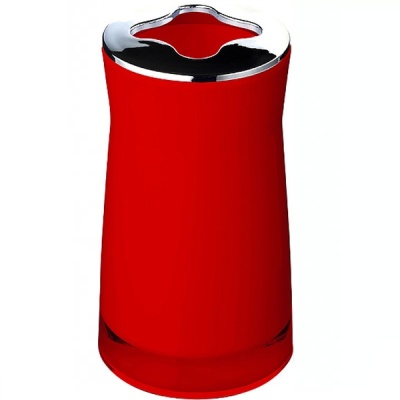 Стакан для зубных щеток Ridder Disco 2103206 Красный