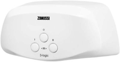 Водонагреватель проточный Zanussi 3-logic 5,5 S (душ) Белый