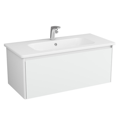 Тумба под раковину Owl 1975 Malaren 100 OW03.04.05 подвесная Белая