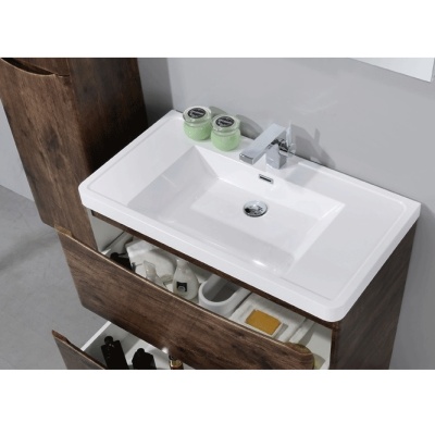 Комплект мебели для ванной BelBagno SET BB N6 Ancona 80 Rovere Moro
