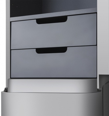 Шкаф пенал AM.PM Sensation 40 R M30CHR0406FG подвесной Серый шелк