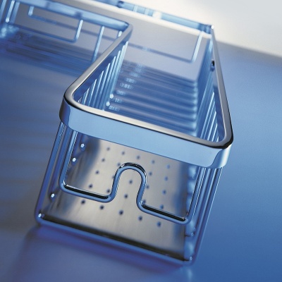 Угловая полка Colombo Design Angolare B9614.000 Хром