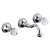 Смеситель для раковины Webert Karenina KA750404 Хром кристаллы Swarovski