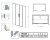 Душевая дверь в нишу Radaway Idea DWD 140x200 профиль хром, стекло прозрачное