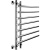 Водяной полотенцесушитель Ника Bamboo ЛБ4 60x60 Хром