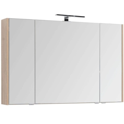 Комплект мебели для ванной Aquanet Остин 120 213130 подвесной Белый глянец Дуб сонома