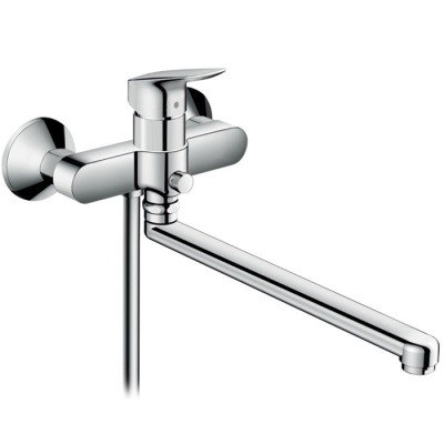 Смеситель для ванны Hansgrohe Logis 71402000 универсальный Хром