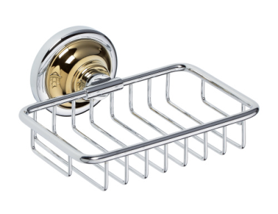 Мыльница Bemeta Retro Gold and Сhrom 144208168 Золото хром