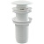 Донный клапан Alcaplast A395B click-clack Белый