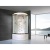 Душевая кабина Royal Bath NRW 100x100 RB100NRW-T-CH с гидромассажем стекло прозрачное задняя стенка Белая