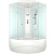 Душевая кабина Domani-Spa Vitality High 120x120 DS01V1212HWCl00 профиль Белый задние стенки Белые