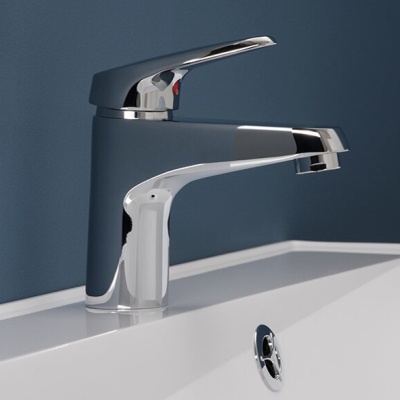 Смеситель для раковины Aquanet Round Handle SD90703 Хром