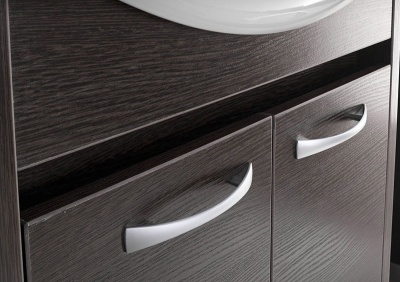 Тумба под раковину Aquanet Донна 60 168941 2 дверцы Венге