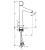 Смеситель для раковины Hansgrohe Talis Select S 72044000 Хром