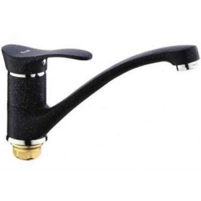 Смеситель для кухни Frap F4201 на гайке Черный