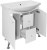 Тумба под раковину Mixline Севилья 75 529461 Белая