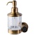 Дозатор для жидкого мыла Boheme Royal Cristal 10932-BR Бронза