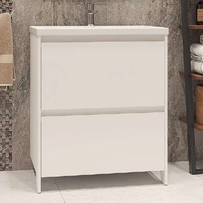 Тумба под раковину Velvex Klaufs 70 tnKLA.70.2Y-616.216 Белая