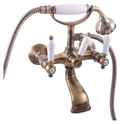 Смеситель для ванны Rav Slezak Morava retro MK559.5/2 хром