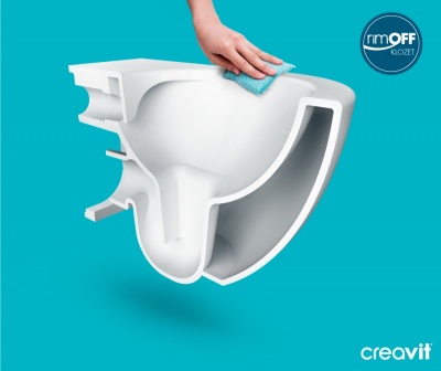 Унитаз Creavit Free FE322-11CB00E-0000 подвесной Белый без сиденья