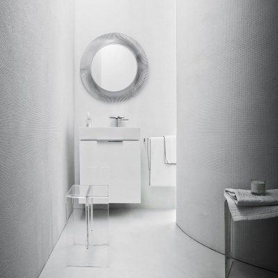 Тумба под раковину Laufen Kartell 90 подвесная Белый лак