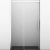 Душевая дверь в нишу WasserKRAFT Alme 15R30 130 профиль Хром стекло прозрачное