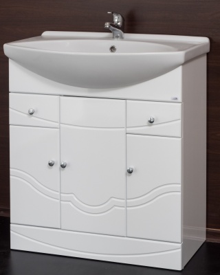 Тумба под раковину Cerutti SPA Эстрелла 85 6732 Белая