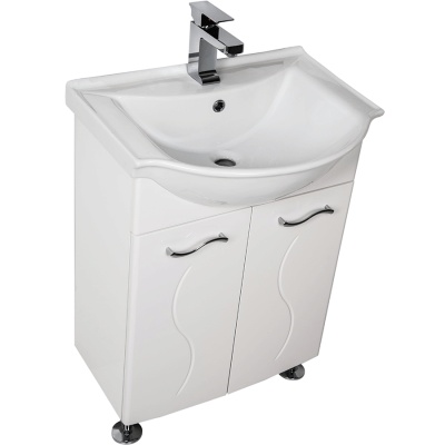 Комплект мебели для ванной Aquanet Моника 60 187565 Белый