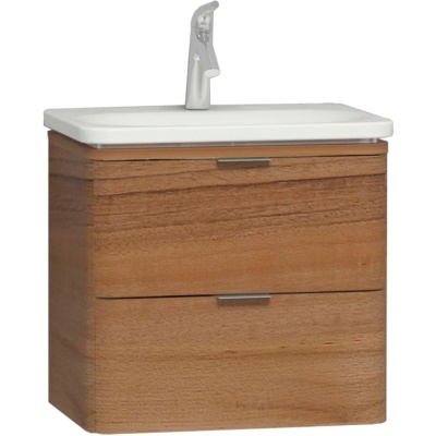 Тумба с раковиной Vitra Nest Trendy 60 56144 подвесная Натуральная древесина