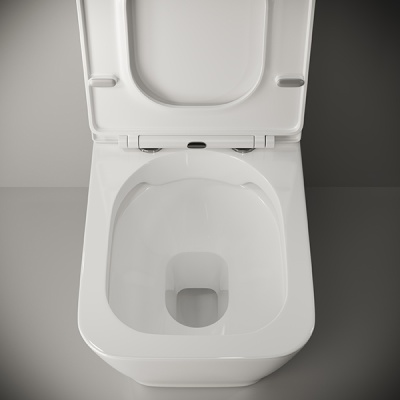 Унитаз компакт Ceramica Nova Cubic CN1803 с бачком и сиденьем Микролифт