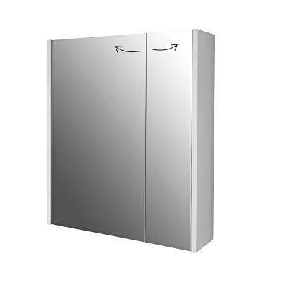 Зеркальный шкаф Dreja Prime 60 99.9304 Белый