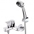 Смеситель Bravat Stream F63783C-B Хром