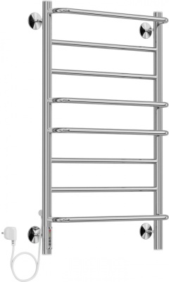 Электрический полотенцесушитель Terminus Евромикс П8 500x850 4630080268432 Хром диммер слева