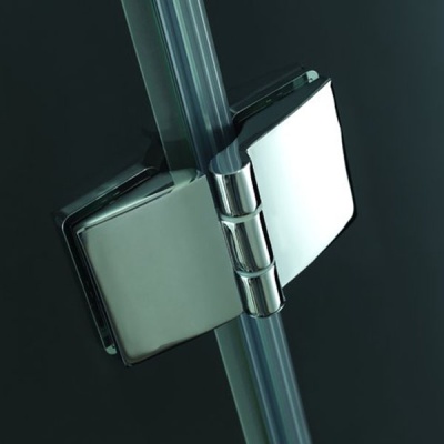 Душевая дверь в нишу Cezares Verona B-13-60 160 VERONA-W-B-13-60+60/40-C-Cr профиль Хром стекло прозрачное