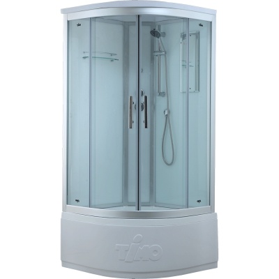 Душевая кабина Timo Standart T-6600 S 100x100 профиль Хром стекло прозрачное