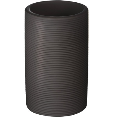 Стакан для зубных щеток Ridder Roller 2105107 Серый