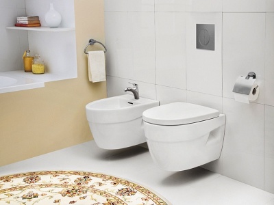 Биде AM.PM Bliss L C533411WH подвесное без крышки