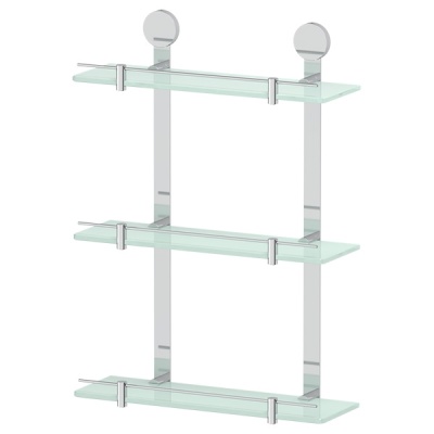 Стеклянная полка Artwelle Harmonie HAR 038 Хром