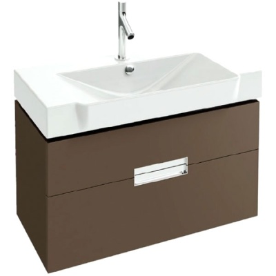 Тумба под раковину Jacob Delafon Reve 80 EB1135-G80 подвесная Светло-коричневая глянцевая